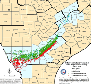 Eagle Ford Map